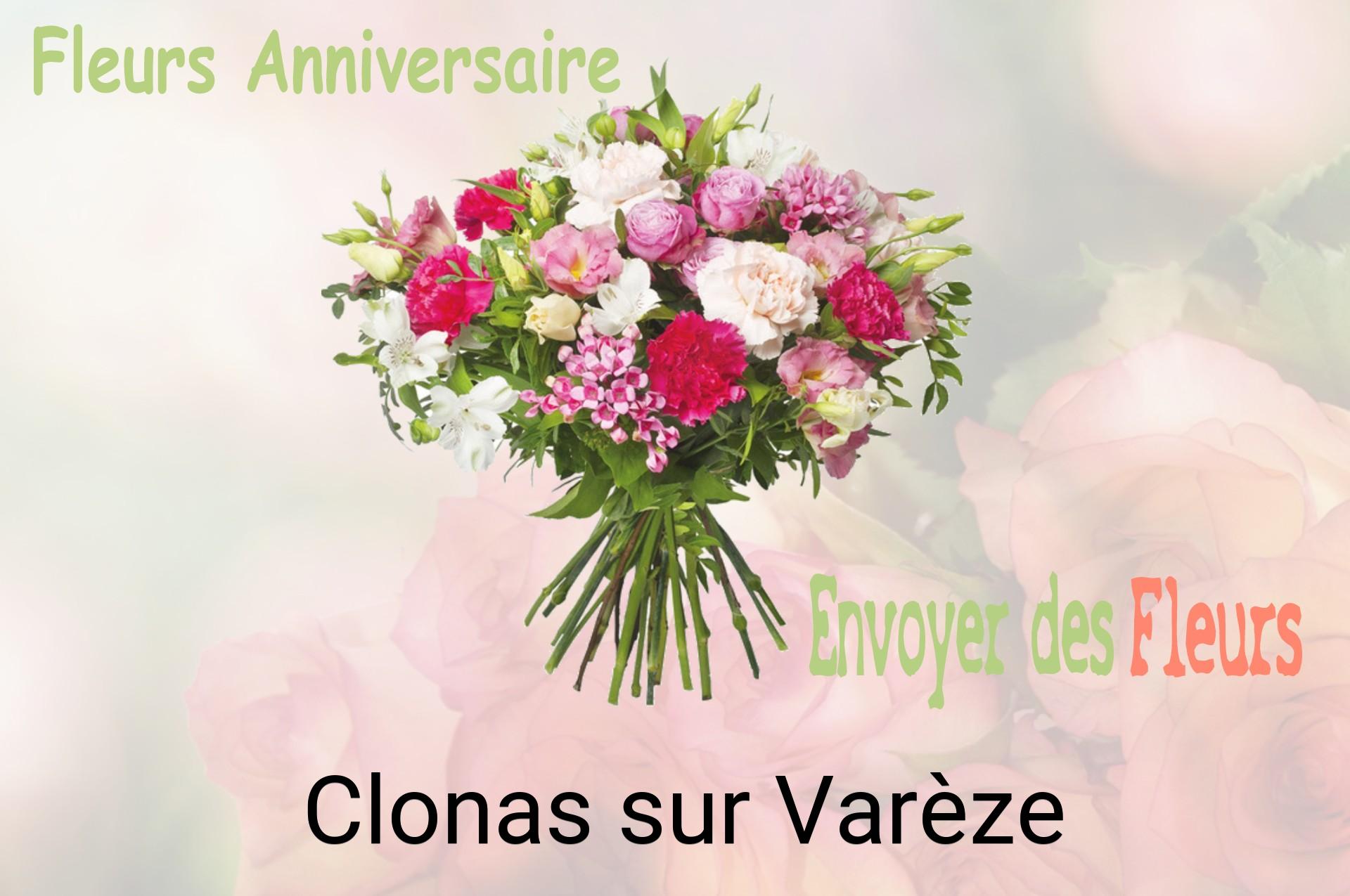 Bouquet de fleurs d’anniversaire livré à Clonas-sur-Varèze